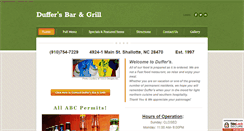 Desktop Screenshot of duffersbarandgrill.com